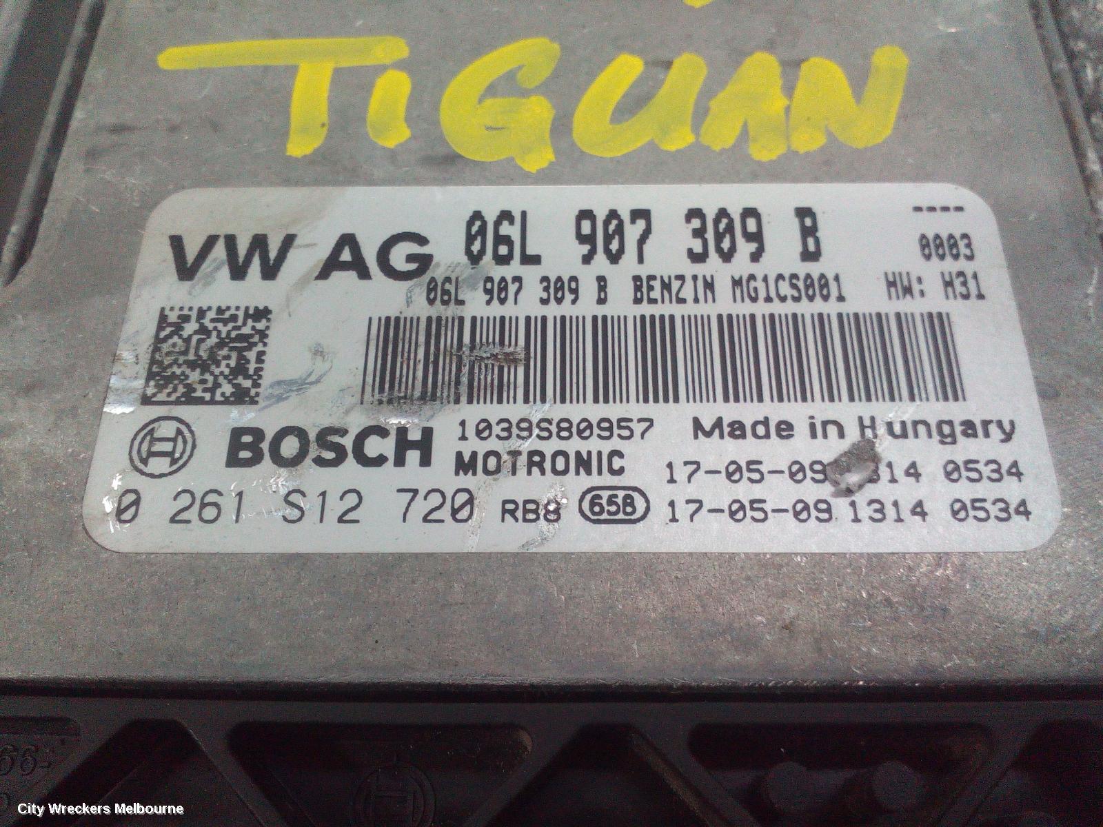 VOLKSWAGEN TIGUAN ECU, ENGINE ECU, 2.0, PETROL, ECU ONLY, CZPA CODE, 5NA, 06/2016 ONWARDS
