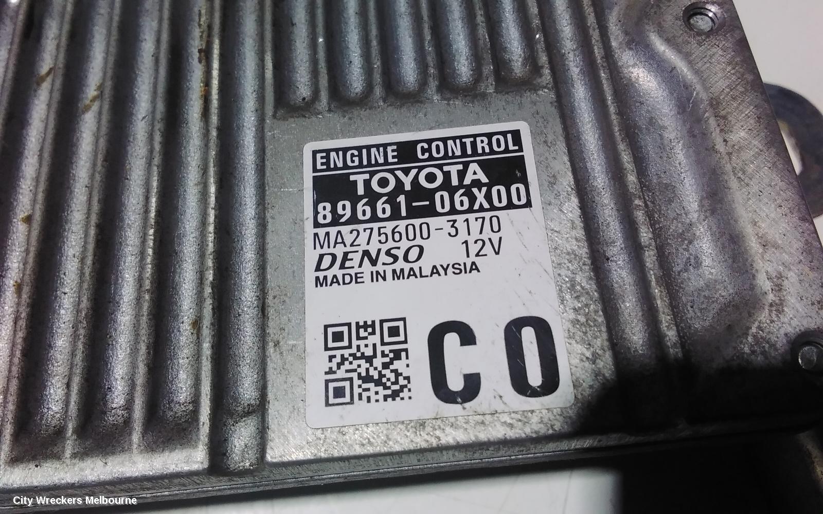 TOYOTA CAMRY ECU, ENGINE ECU, ASV50, 2.5, 2AR-FE, SEC SET (ECU/IMM/READER/KEY), 12/2011 - 10/2017