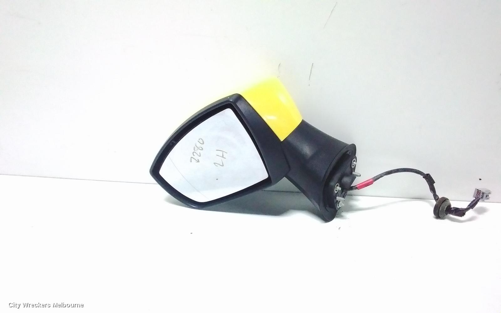 FORD ECOSPORT LEFT DOOR MIRROR, BK, COLOUR CODED, 11/2013 - 09/2017