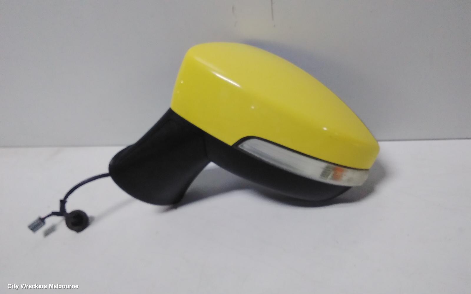 FORD ECOSPORT LEFT DOOR MIRROR, BK, COLOUR CODED, 11/2013 - 09/2017