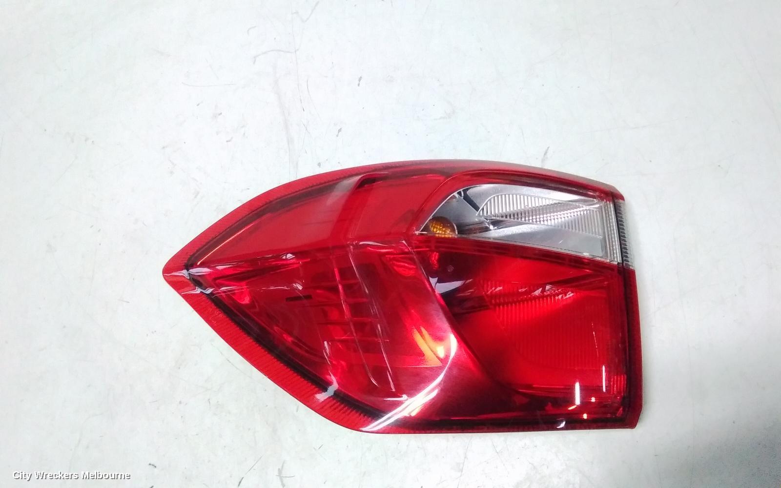 FORD ECOSPORT LEFT TAILLIGHT, IN BODY, BK, 11/2013 - 09/2017