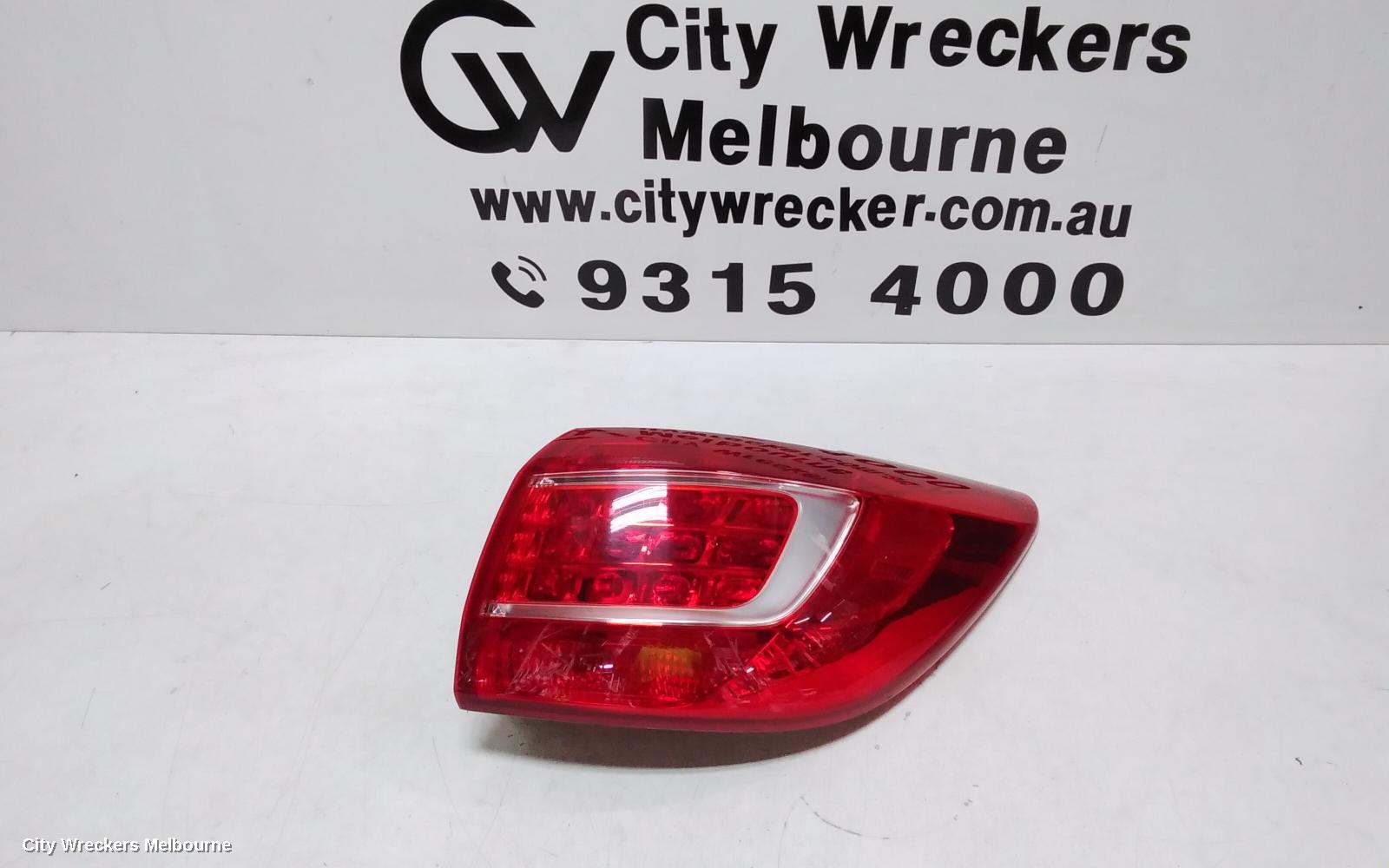 KIA SPORTAGE RIGHT TAILLIGHT, SL, IN BODY, SI/SLI/PLATINUM, 05/2010 - 04/2014
