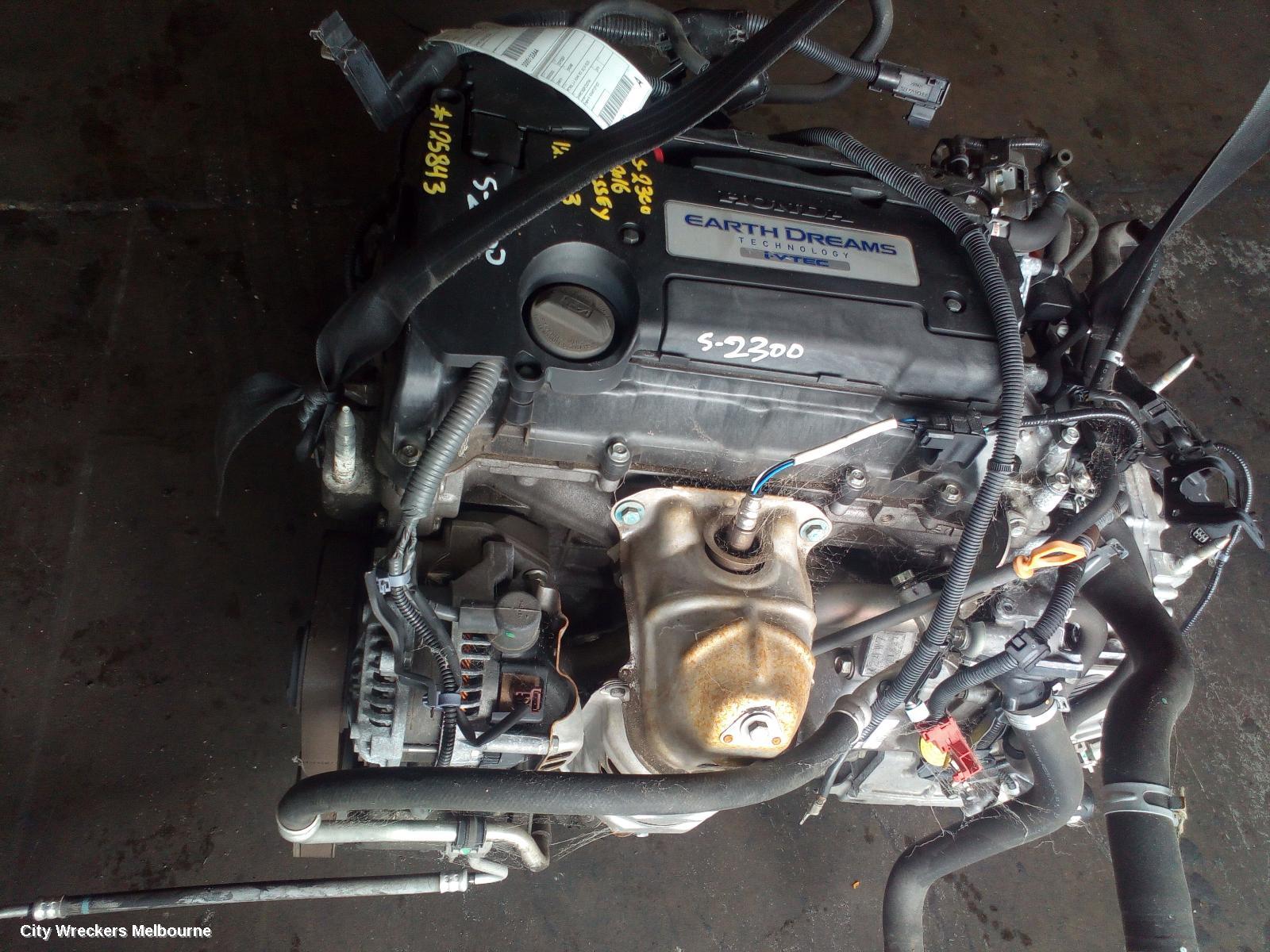 HONDA ODYSSEY ENGINE, PETROL, 2.4, K24W, RC1, 02/2014 - 03/2022