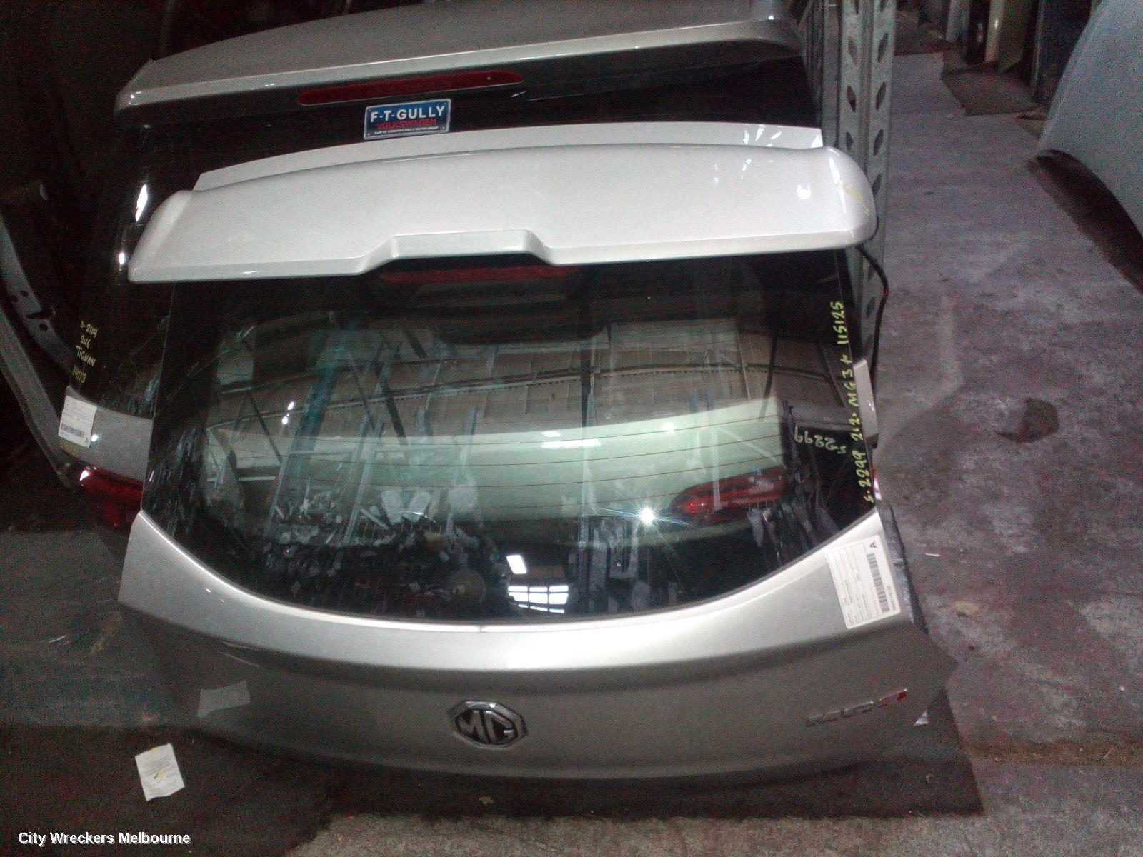 MG MG3 BOOTLID/TAILGATE, TAILGATE, SZP1, 06/2018 ONWARDS