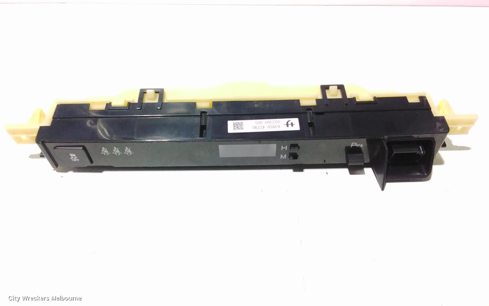 TOYOTA RAV4 CLOCK, XA40, 12/2012 - 12/2018