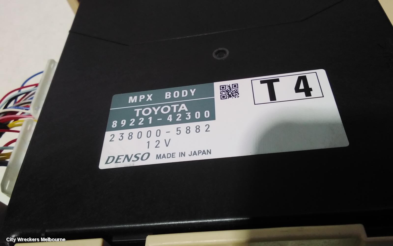 TOYOTA RAV4 ECU, ENGINE ECU, 2.0, 3ZR-FE, PETROL, AUTO T/M, SEC SET (ECU/IMM/READER/KEY), ZSA42R, 12/2012 - 11/2018