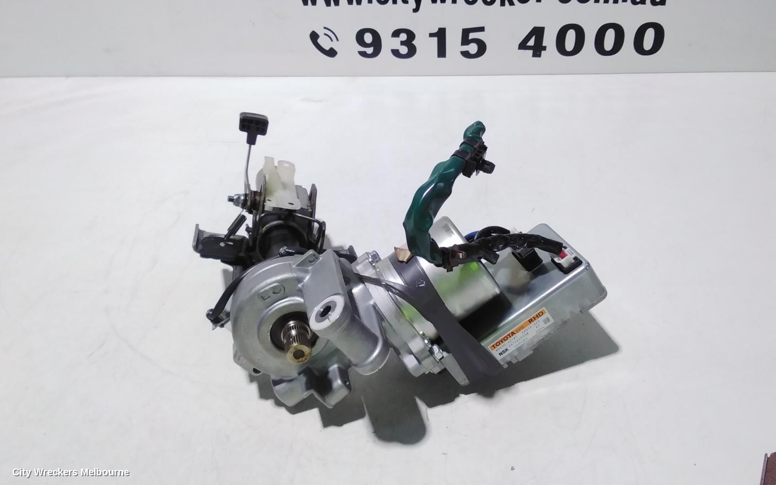 TOYOTA RAV4 STEERING COLUMN, XA40, KEY START TYPE, 12/2012 - 12/2018