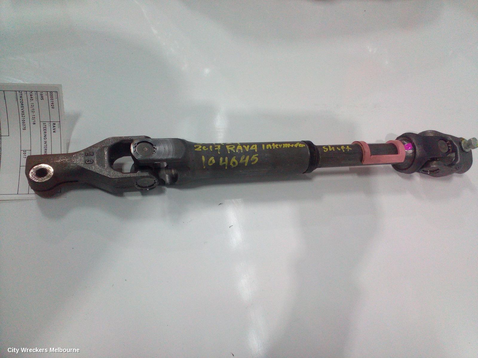 TOYOTA RAV4 STEERING INTERMEDIATE SHAFT, XA40, 12/2012 - 12/2018
