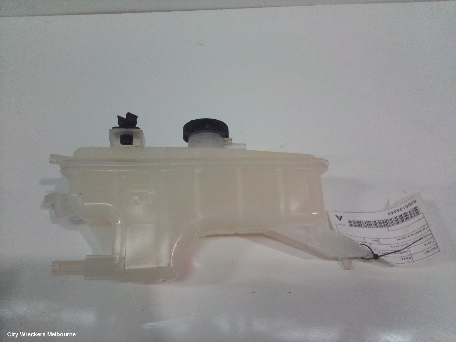 TOYOTA RAV4 OVERFLOW BOTTLE, XA40, PETROL, 12/2012 - 11/2018