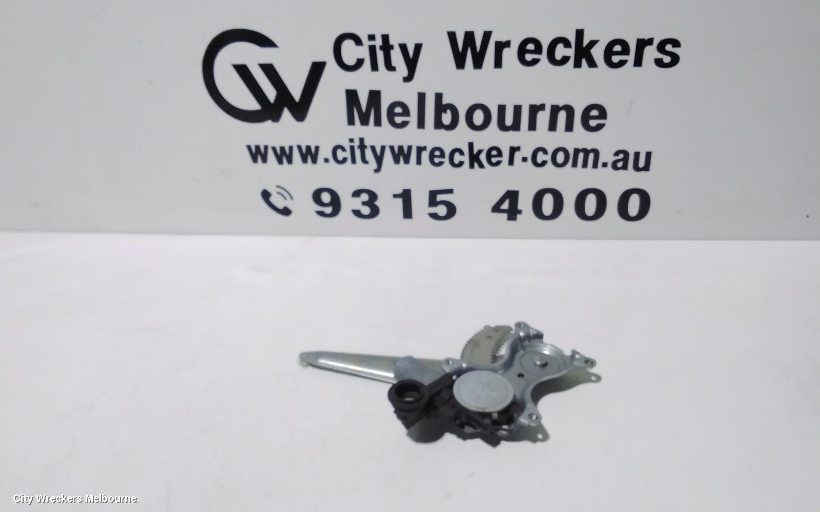 TOYOTA RAV4 LEFT REAR WND REG/MOTOR, XA40, 12/2012 - 11/2018