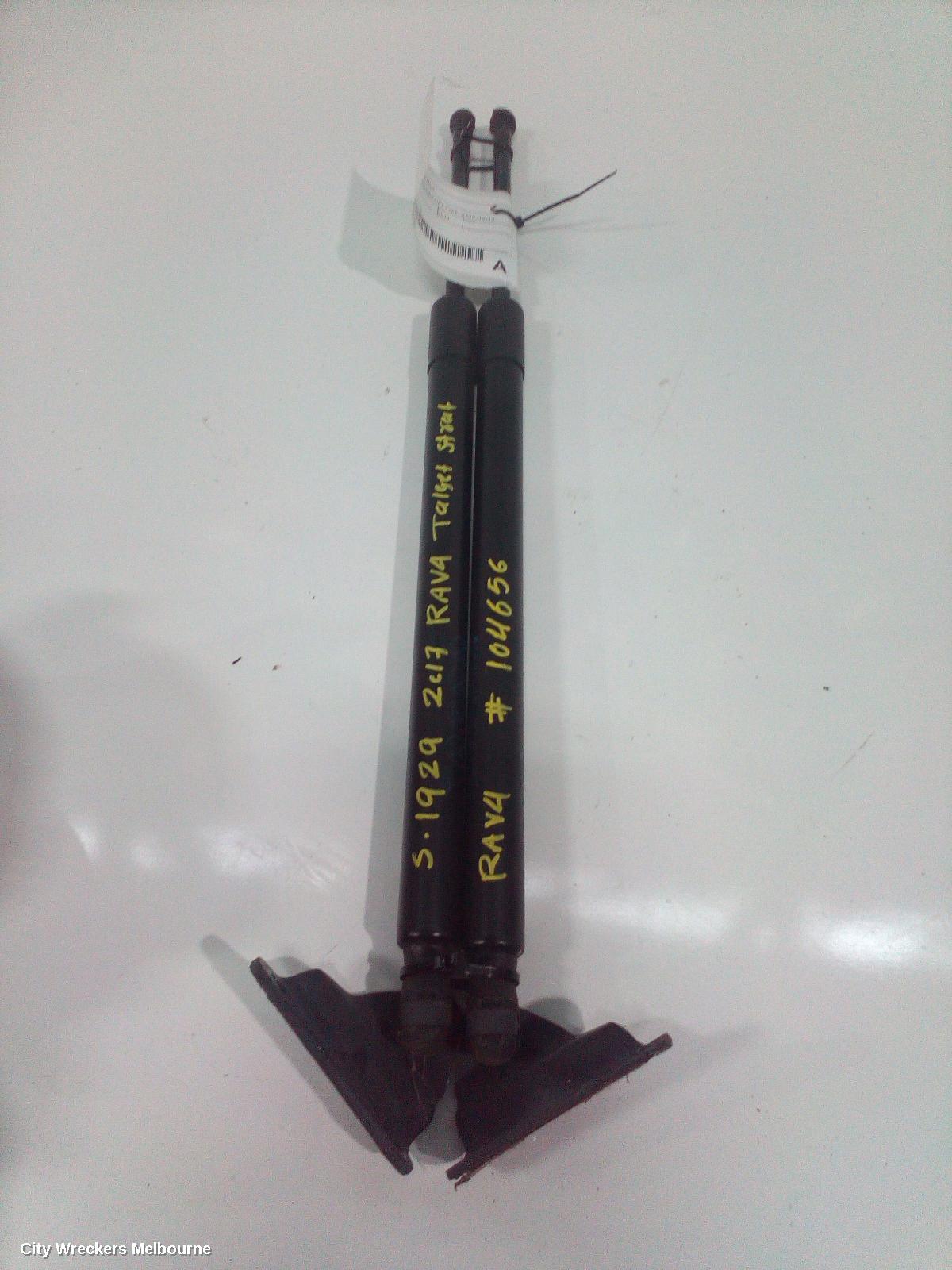 TOYOTA RAV4 HATCH STRUT, TAILGATE STRUT (PAIR), NON POWER LIFT, XA40, 12/2012 - 12/2018