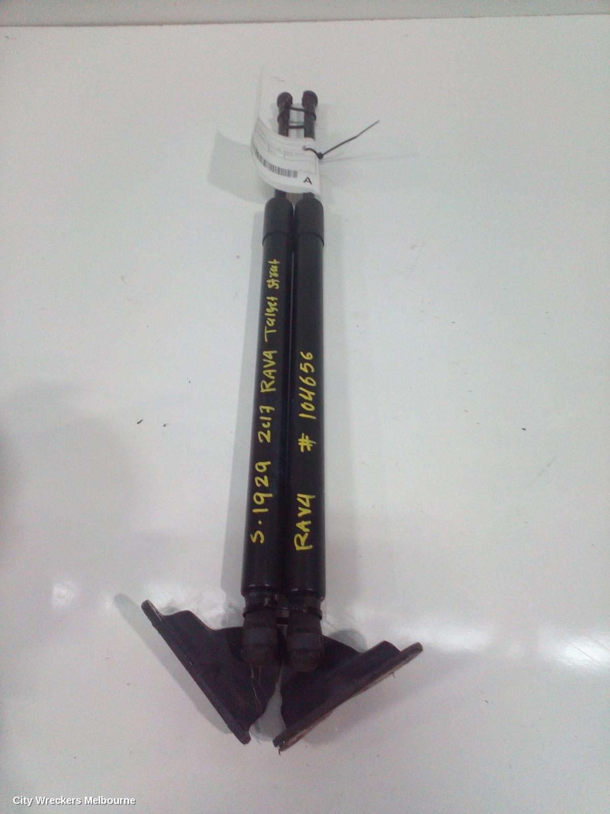 TOYOTA RAV4 HATCH STRUT, TAILGATE STRUT (PAIR), NON POWER LIFT, XA40, 12/2012 - 12/2018