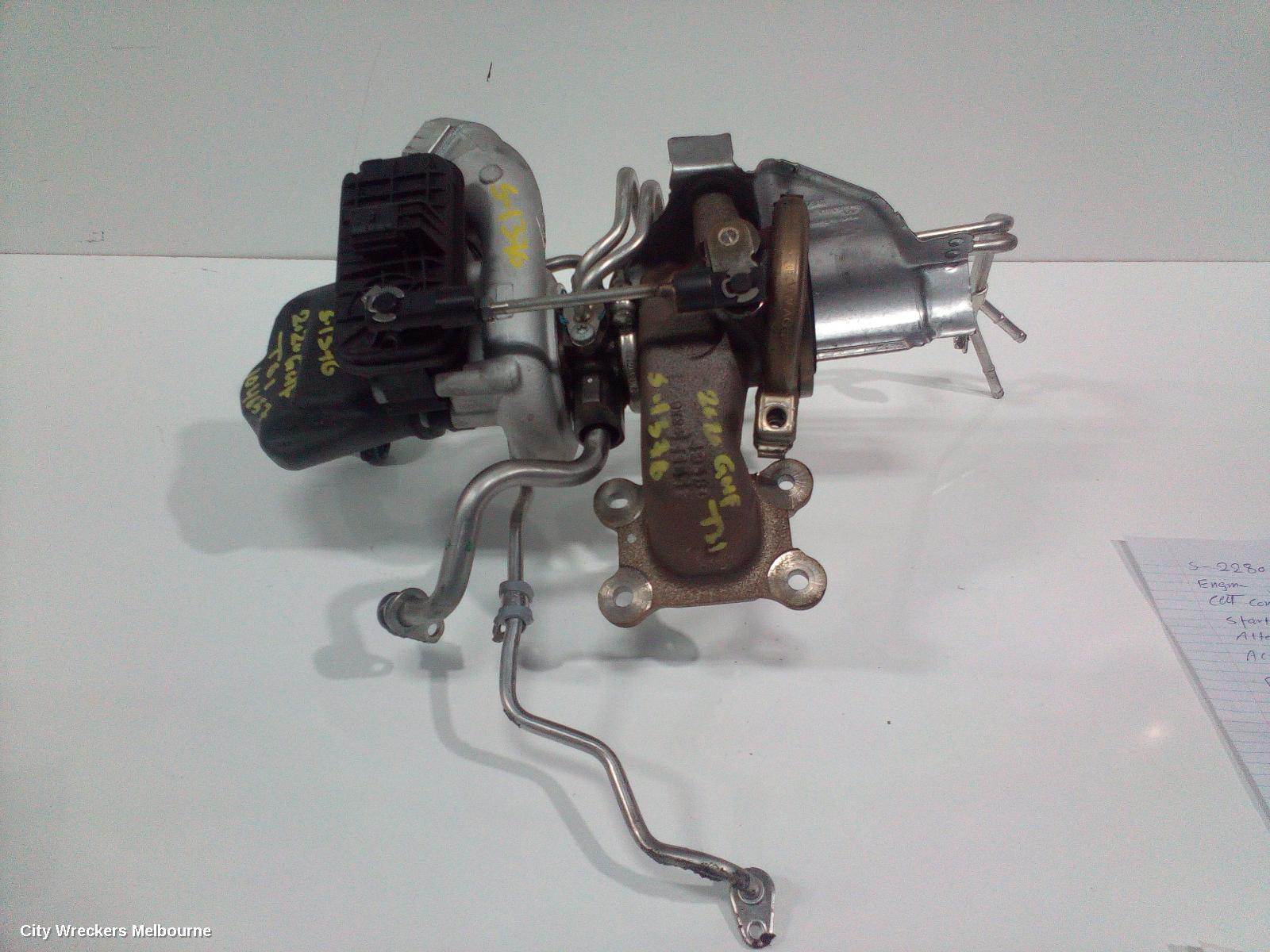VOLKSWAGEN GOLF TURBO SUPERCHARGER, PETROL, 1.4, CZDA CODE, GEN 7, 01/2015 - 08/2020