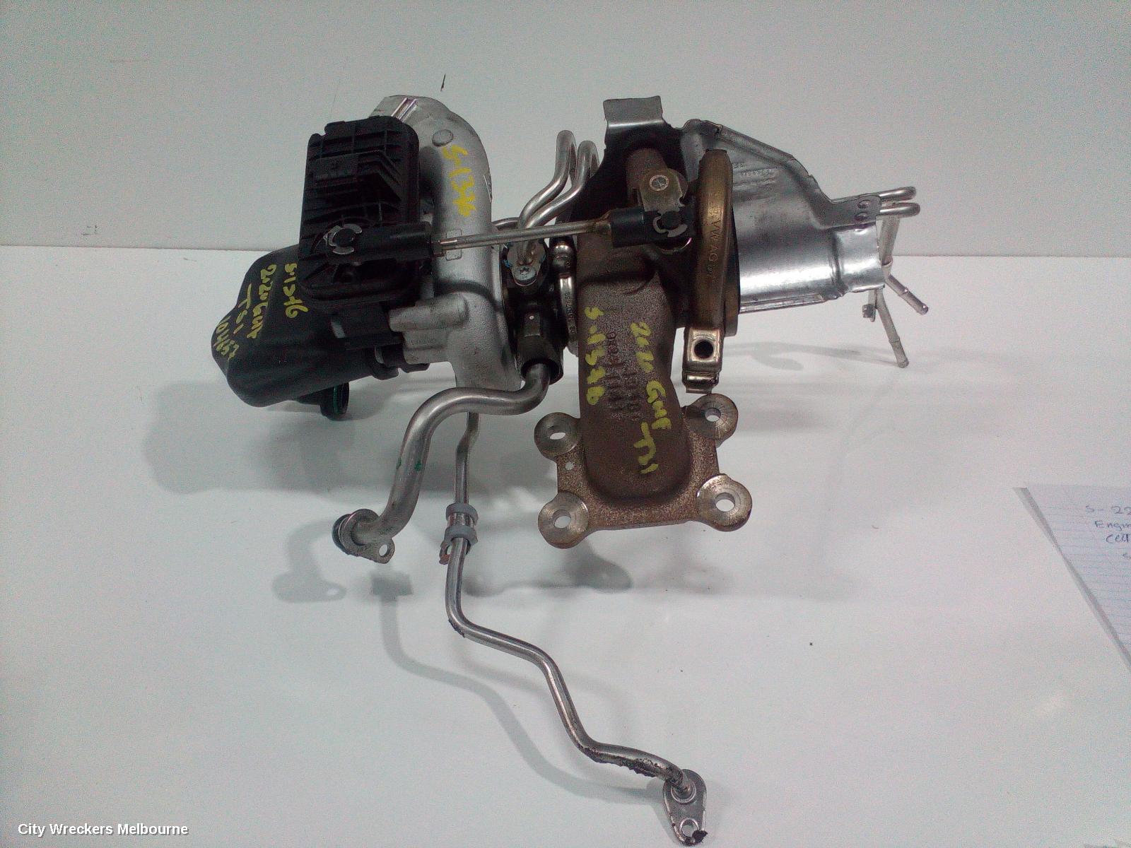 VOLKSWAGEN GOLF TURBO SUPERCHARGER, PETROL, 1.4, CZDA CODE, GEN 7, 01/2015 - 08/2020