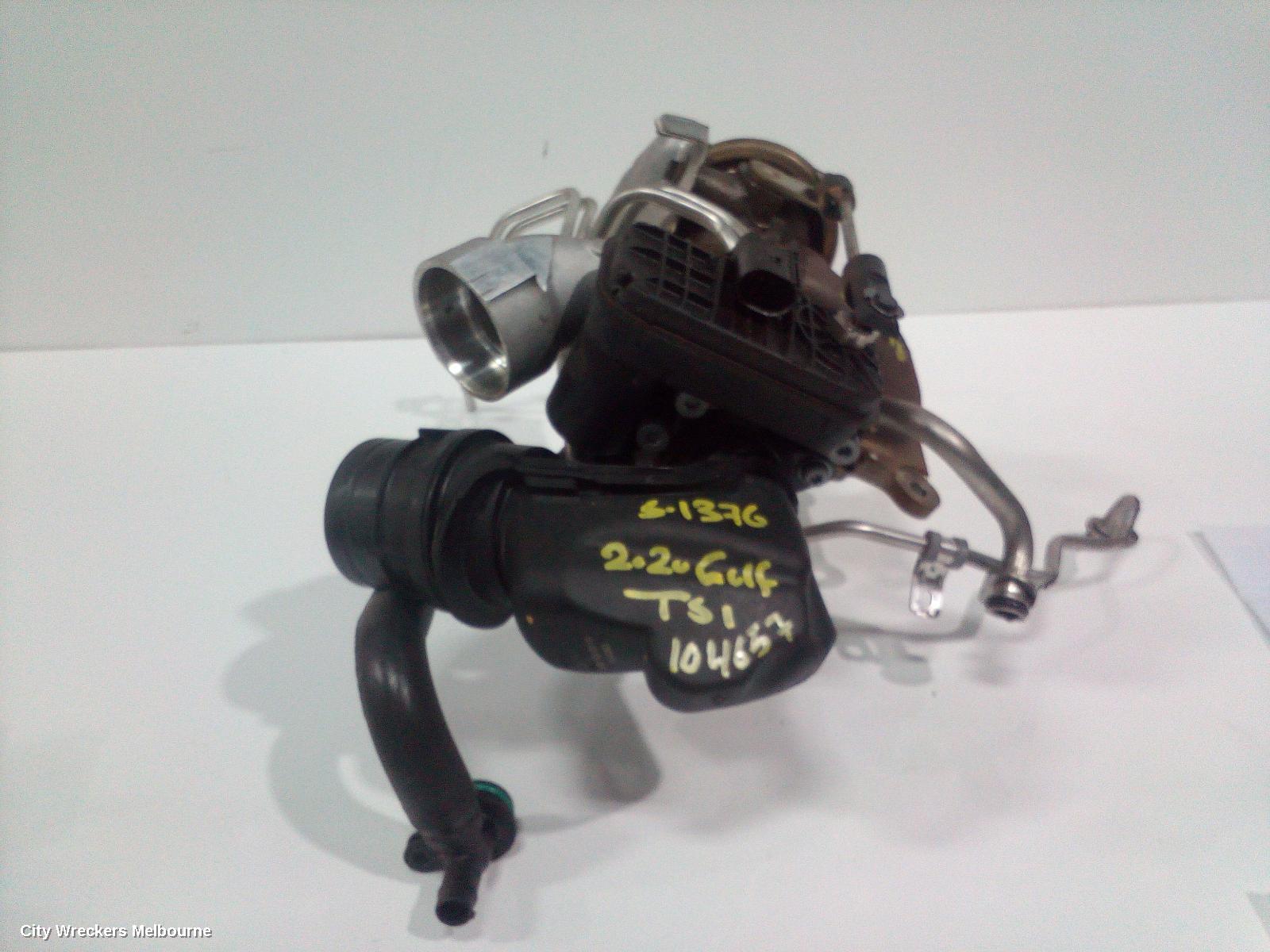 VOLKSWAGEN GOLF TURBO SUPERCHARGER, PETROL, 1.4, CZDA CODE, GEN 7, 01/2015 - 08/2020