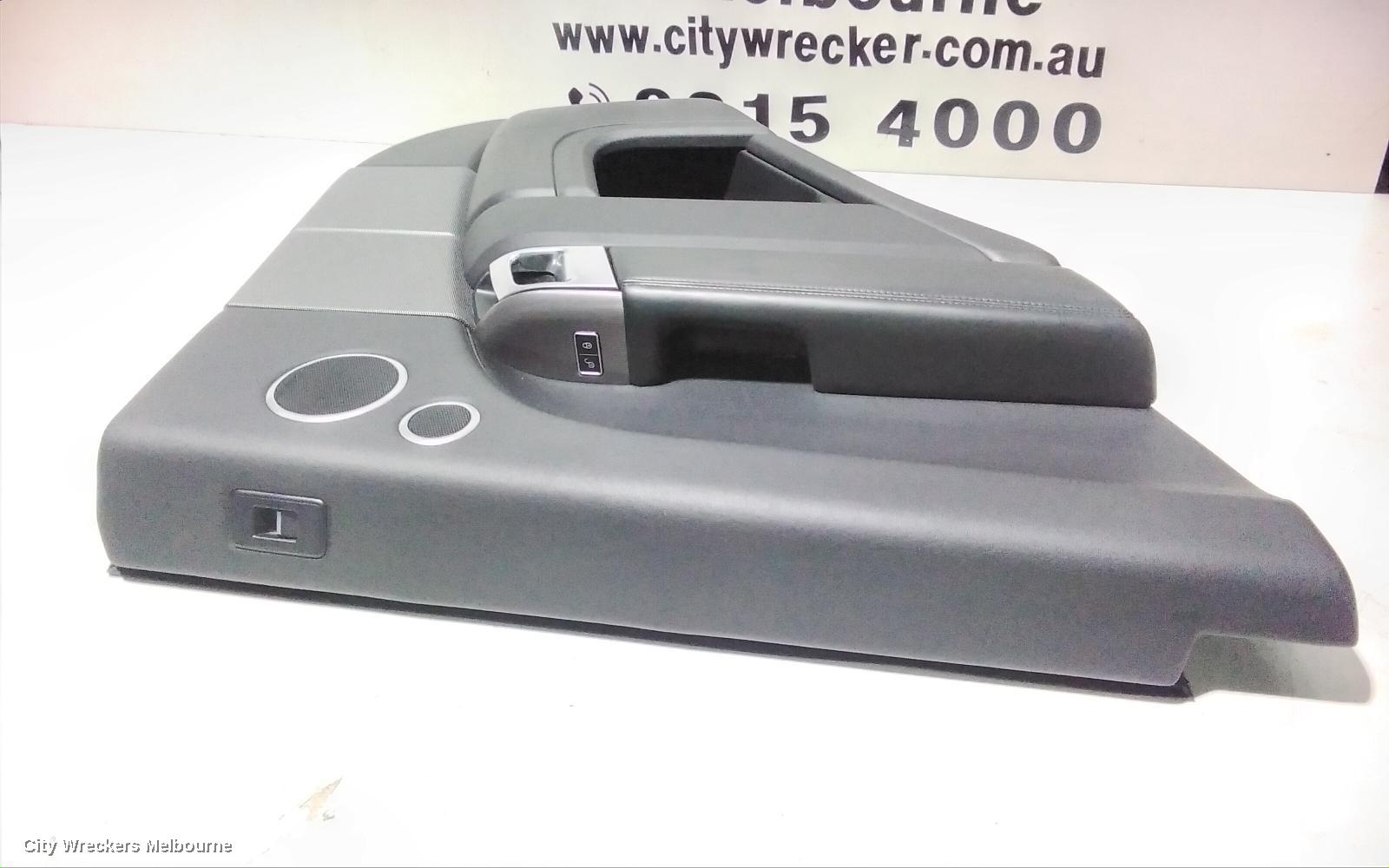 LAND ROVER RANGEROVER SPORT DOOR TRIM, LH REAR, L494, BLACK, LEATHER, 06/2013 ONWARDS