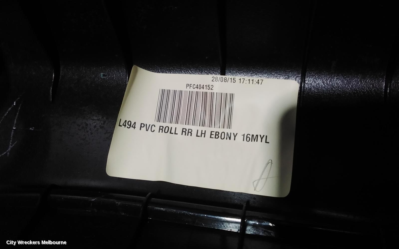 LAND ROVER RANGEROVER SPORT DOOR TRIM, LH REAR, L494, BLACK, LEATHER, 06/2013 ONWARDS