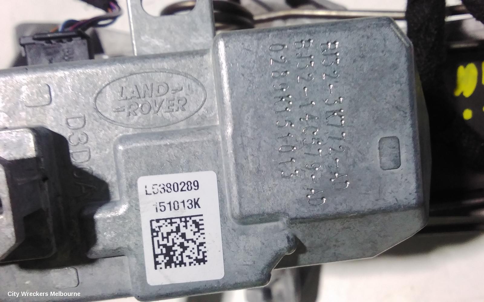 LAND ROVER RANGEROVER EVOQUE STEERING COLUMN, L538, 11/2011 - 01/2019