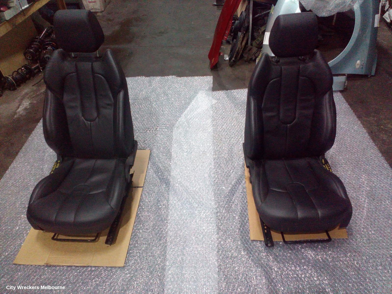 LAND ROVER RANGEROVER EVOQUE FRONT SEAT, RH FRONT, 5DR WAGON, LEATHER, BLACK, L538, 11/2011 - 01/2019