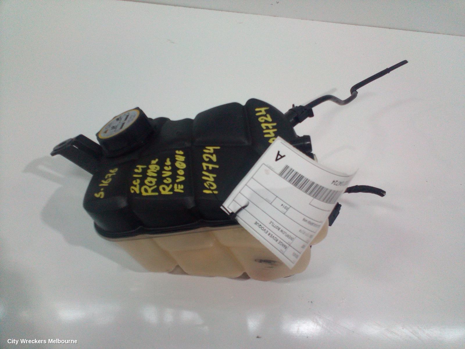 LAND ROVER RANGEROVER EVOQUE OVERFLOW BOTTLE, L538, 11/2011 - 01/2019