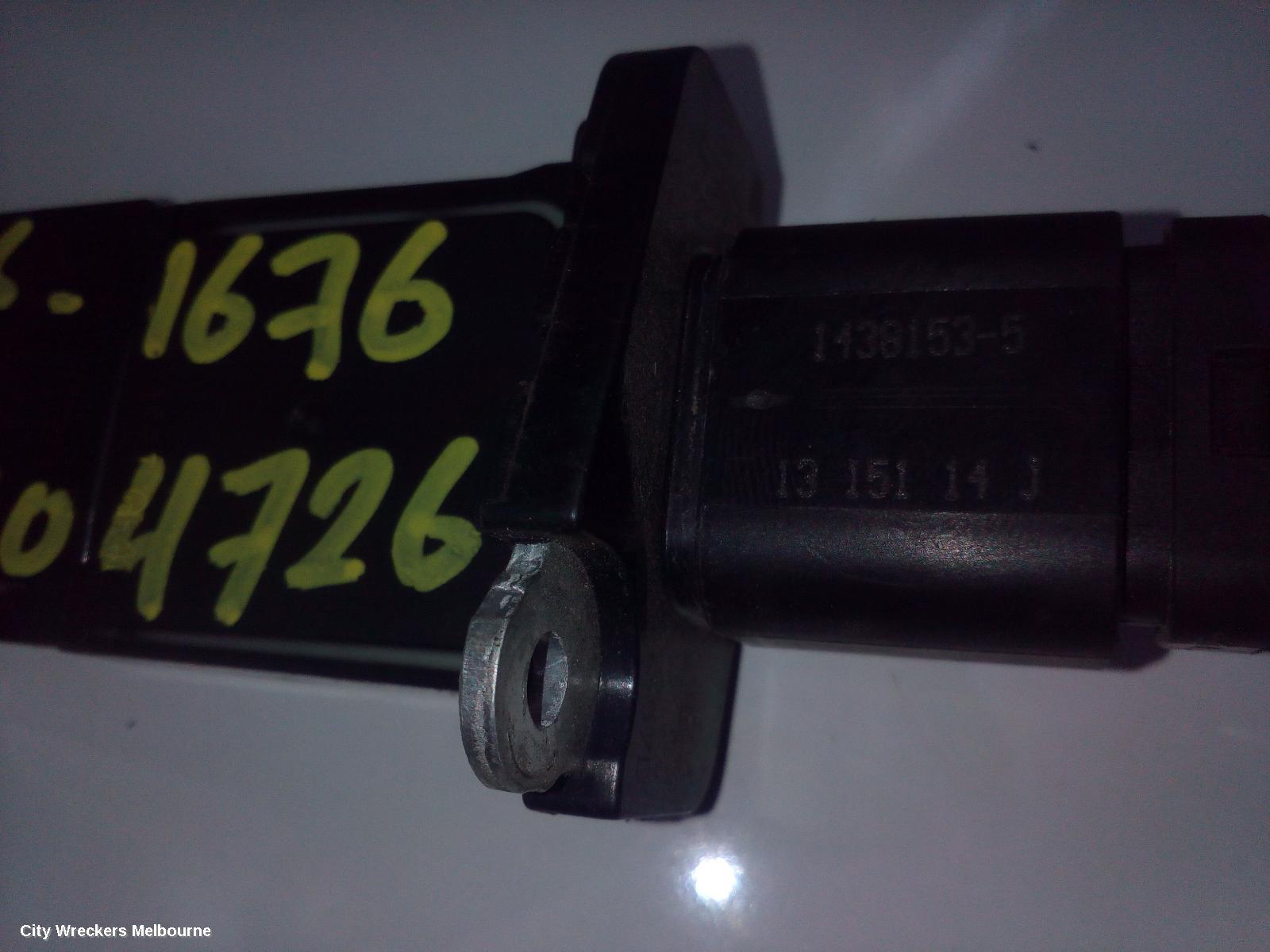 LAND ROVER RANGEROVER EVOQUE AIR FLOW METER, 2.2, DIESEL, L538, 11/2011 - 08/2015