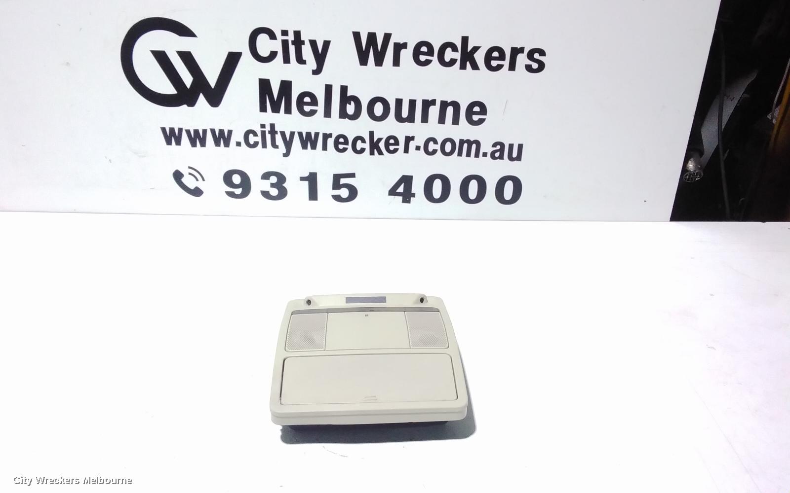 LAND ROVER RANGEROVER EVOQUE COURTESY LIGHT, FRONT (CENTRE), W/ SUNROOF CONTROLS, L538, 11/2011 - 01/2019
