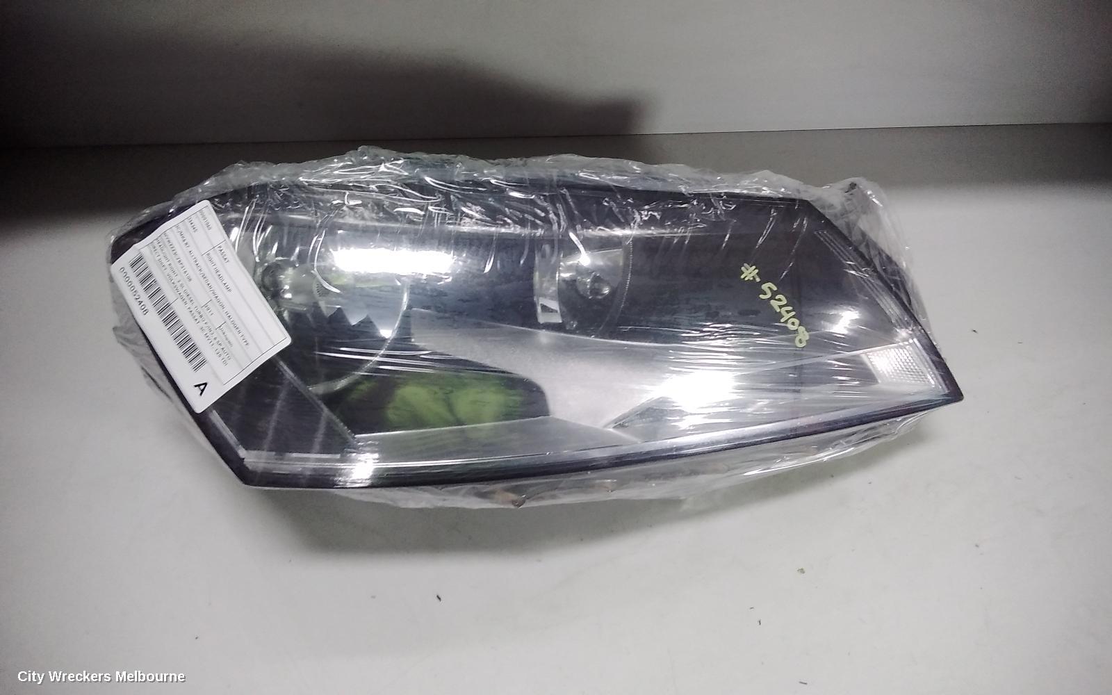 VOLKSWAGEN PASSAT RIGHT HEADLAMP, 3C/MK6 B7, ALLTRACK/SEDAN/WAGON, HALOGEN TYPE, 09/2010 - 05/2015