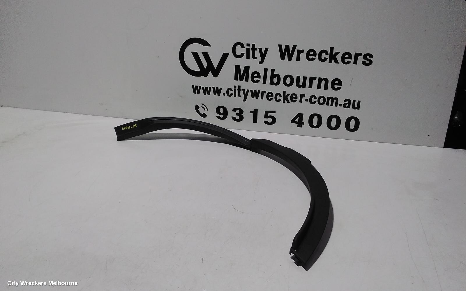 LAND ROVER RANGEROVER EVOQUE WHEEL ARCH FLARE, LH REAR, L538, 11/2011 - 01/2019