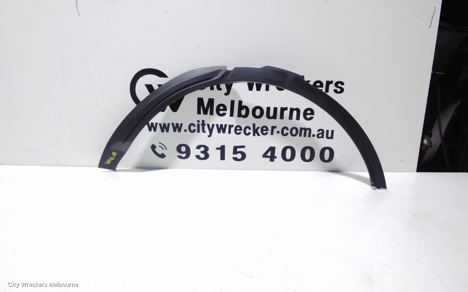 LAND ROVER RANGEROVER EVOQUE WHEEL ARCH FLARE, LH REAR, L538, 11/2011 - 01/2019