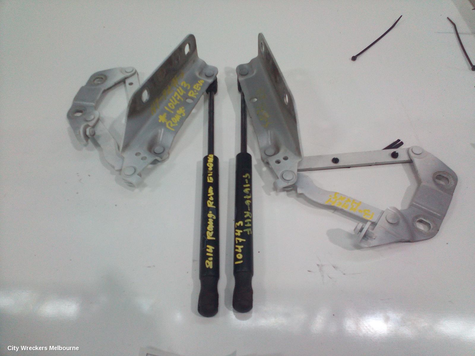 LAND ROVER RANGEROVER EVOQUE BONNET HINGE/STRUT, L538, HINGE (PAIR), 11/2011 - 01/2019