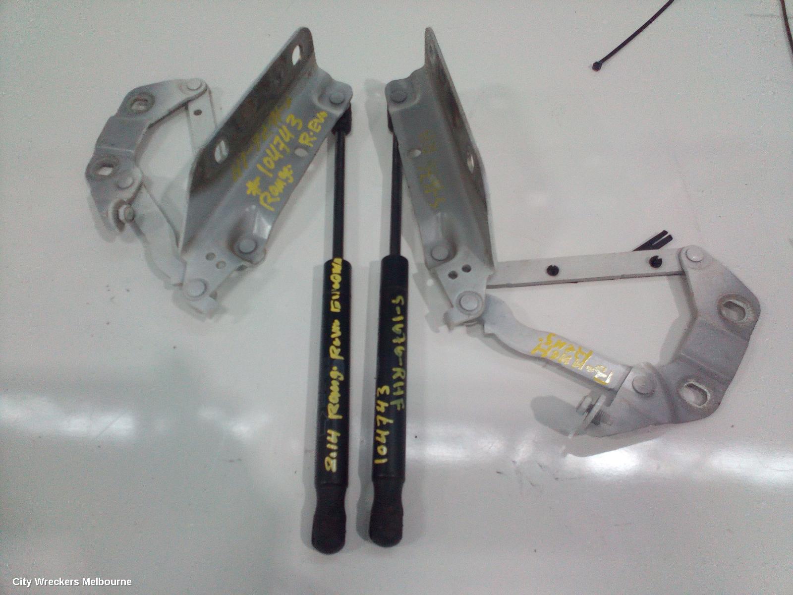 LAND ROVER RANGEROVER EVOQUE BONNET HINGE/STRUT, L538, HINGE (PAIR), 11/2011 - 01/2019