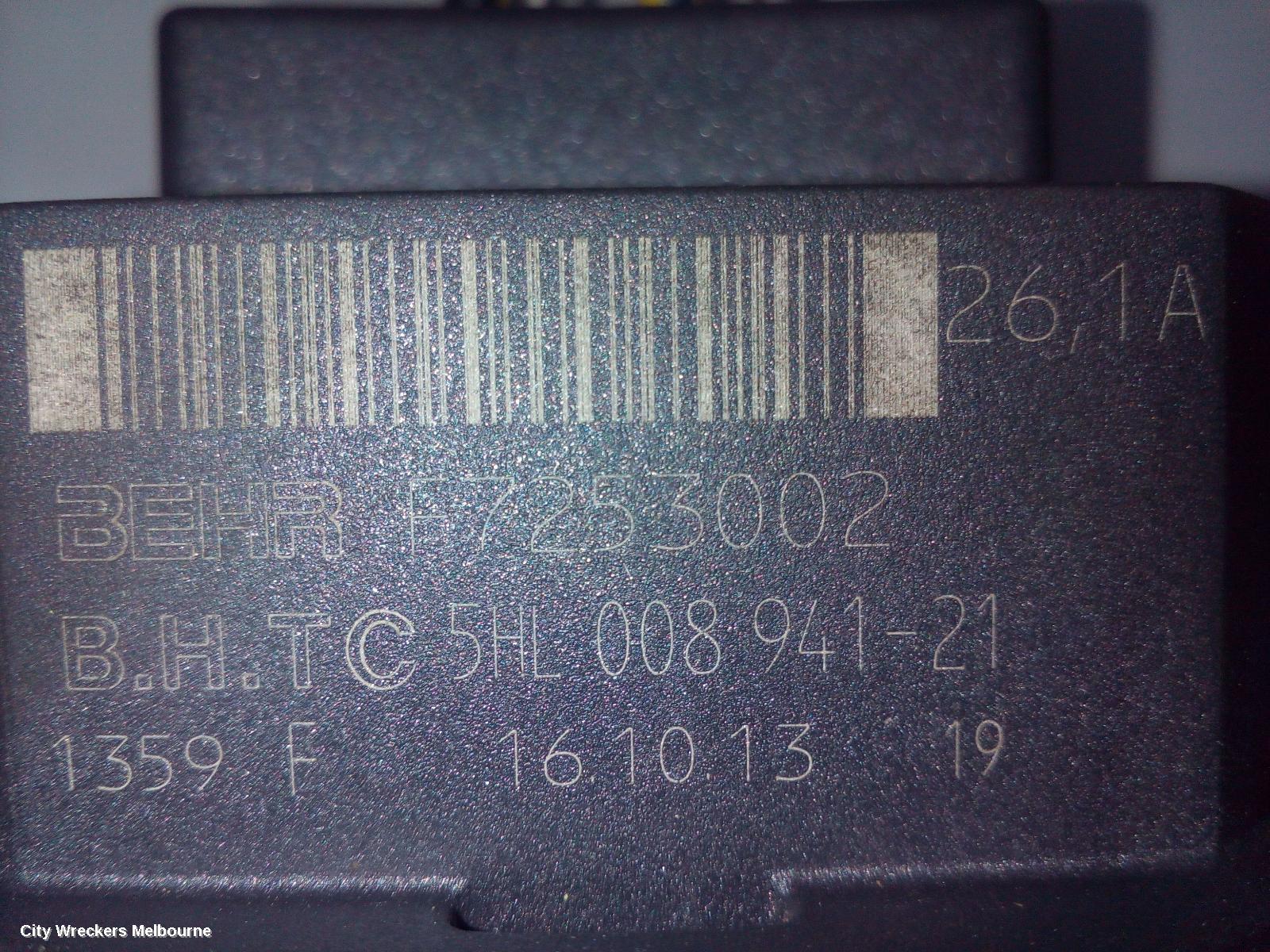 LAND ROVER RANGEROVER EVOQUE FAN SPEED RESISTOR, L538, SINGLE PLUG, 11/2011 - 01/2019