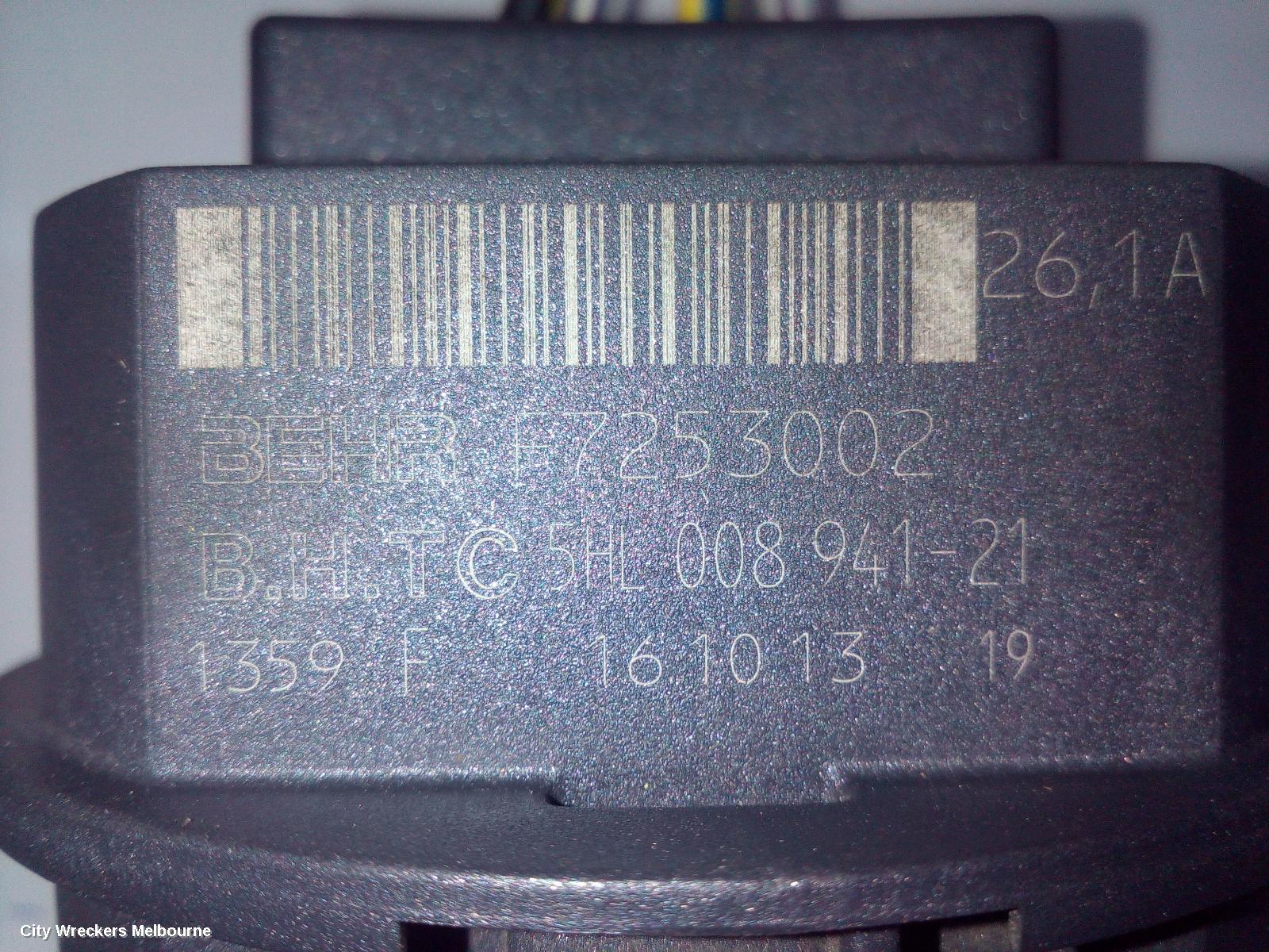 LAND ROVER RANGEROVER EVOQUE FAN SPEED RESISTOR, L538, SINGLE PLUG, 11/2011 - 01/2019