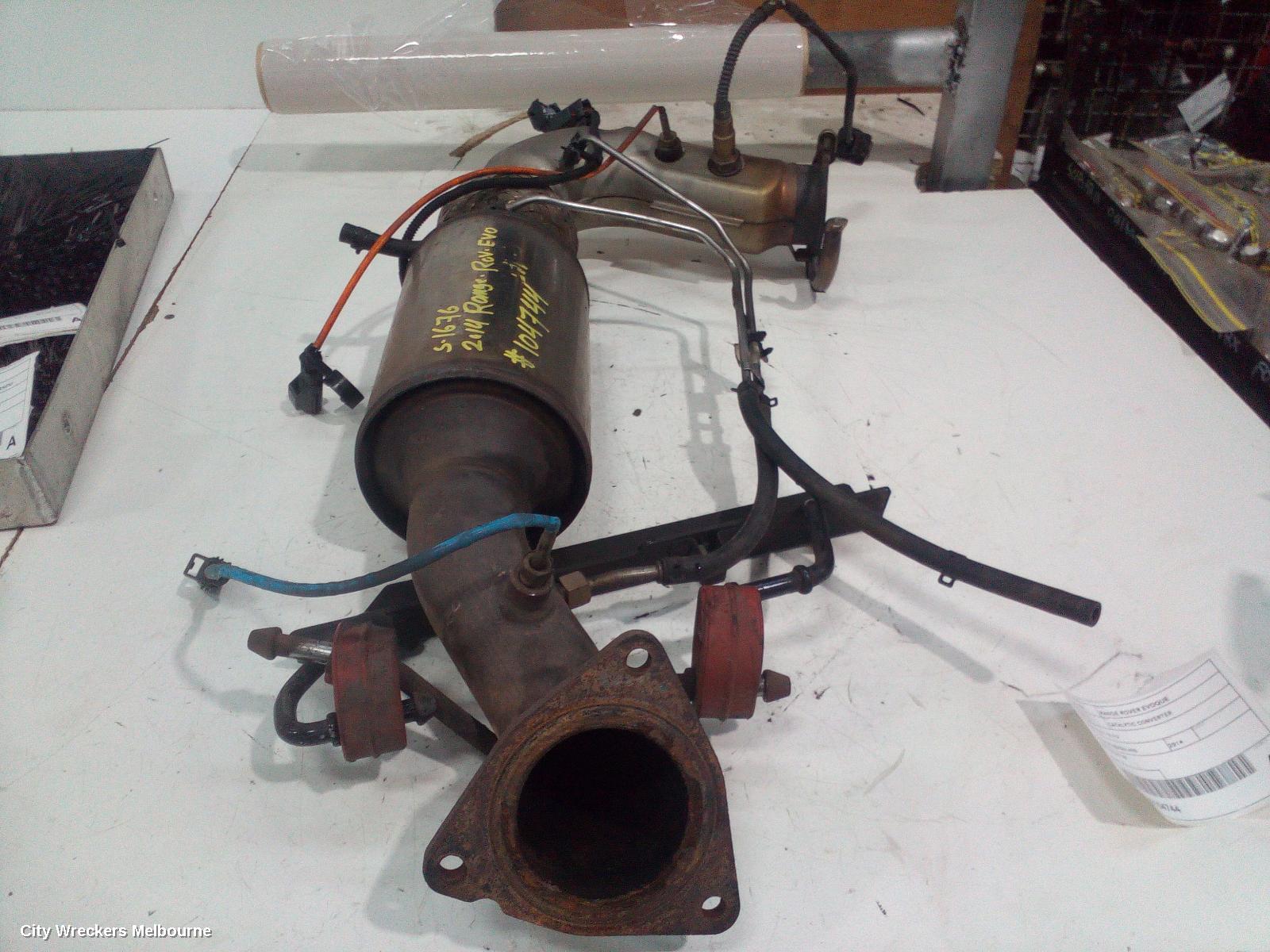 LAND ROVER RANGEROVER EVOQUE CATALYTIC CONVERTER, L538, 11/2011 - 01/2019