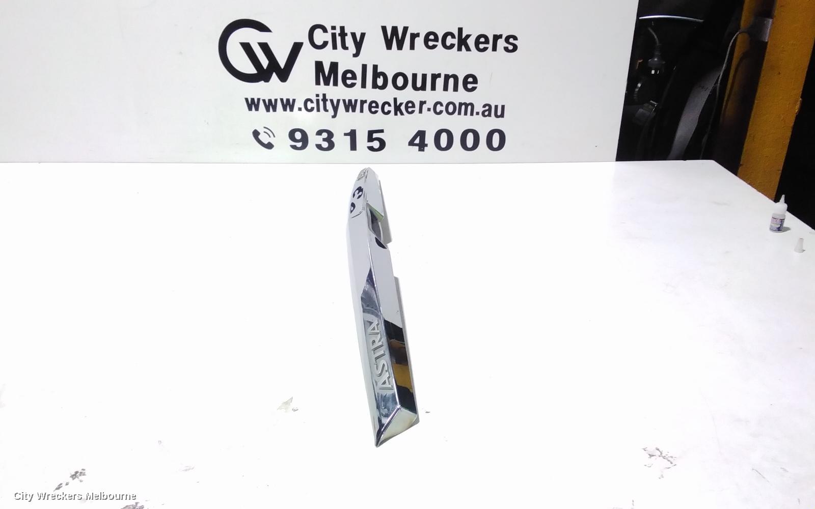 HOLDEN ASTRA REAR GARNISH, AH, 5DR HATCH, 10/2004 - 08/2009