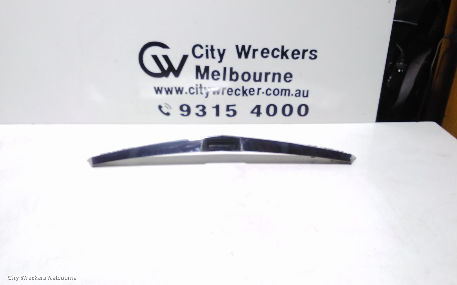 HOLDEN ASTRA REAR GARNISH, AH, 5DR HATCH, 10/2004 - 08/2009