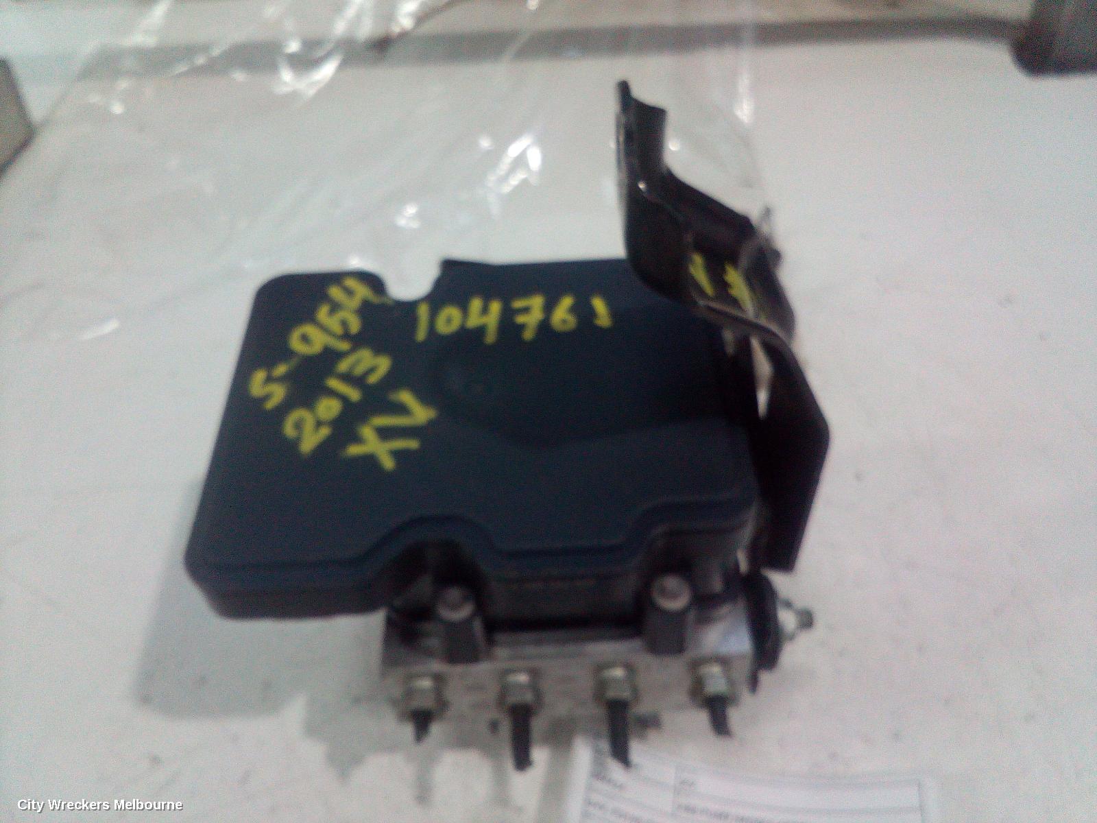 SUBARU XV ABS PUMP/MODULATOR, G4X, FJ190 TYPE, 08/2011 - 04/2017