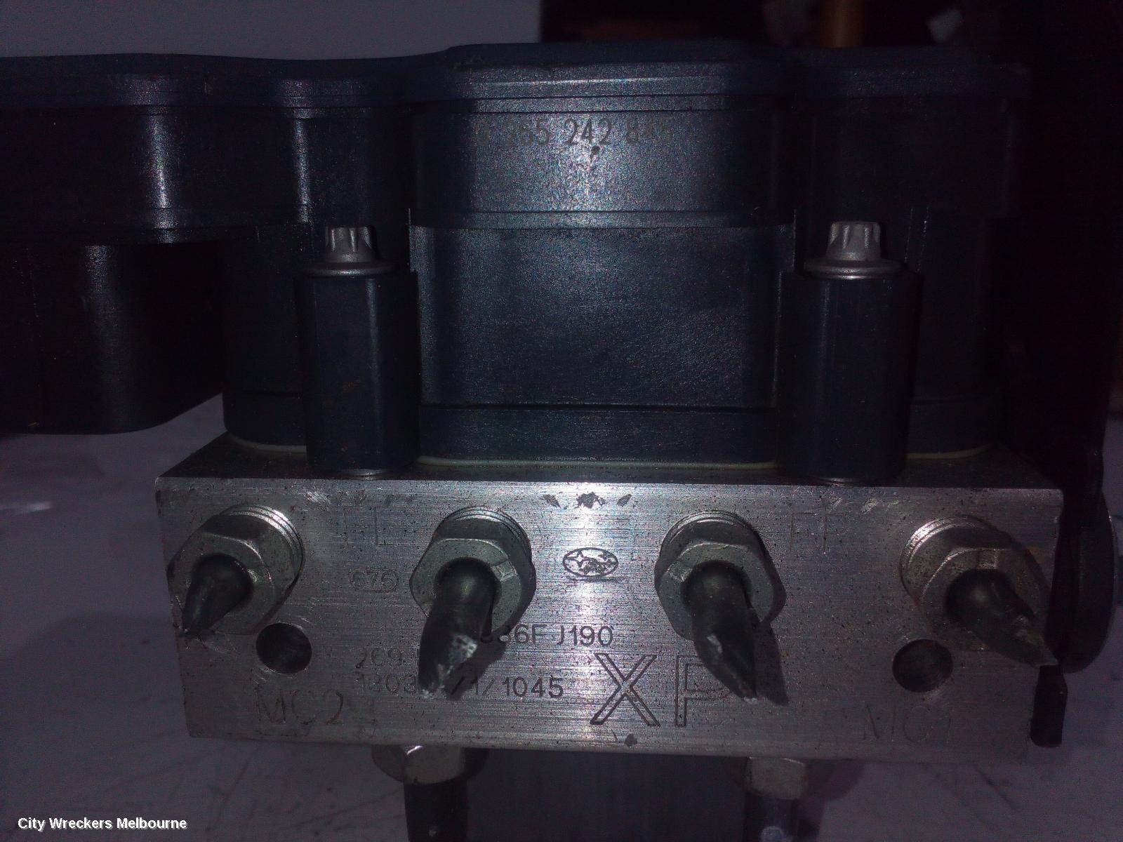 SUBARU XV ABS PUMP/MODULATOR, G4X, FJ190 TYPE, 08/2011 - 04/2017