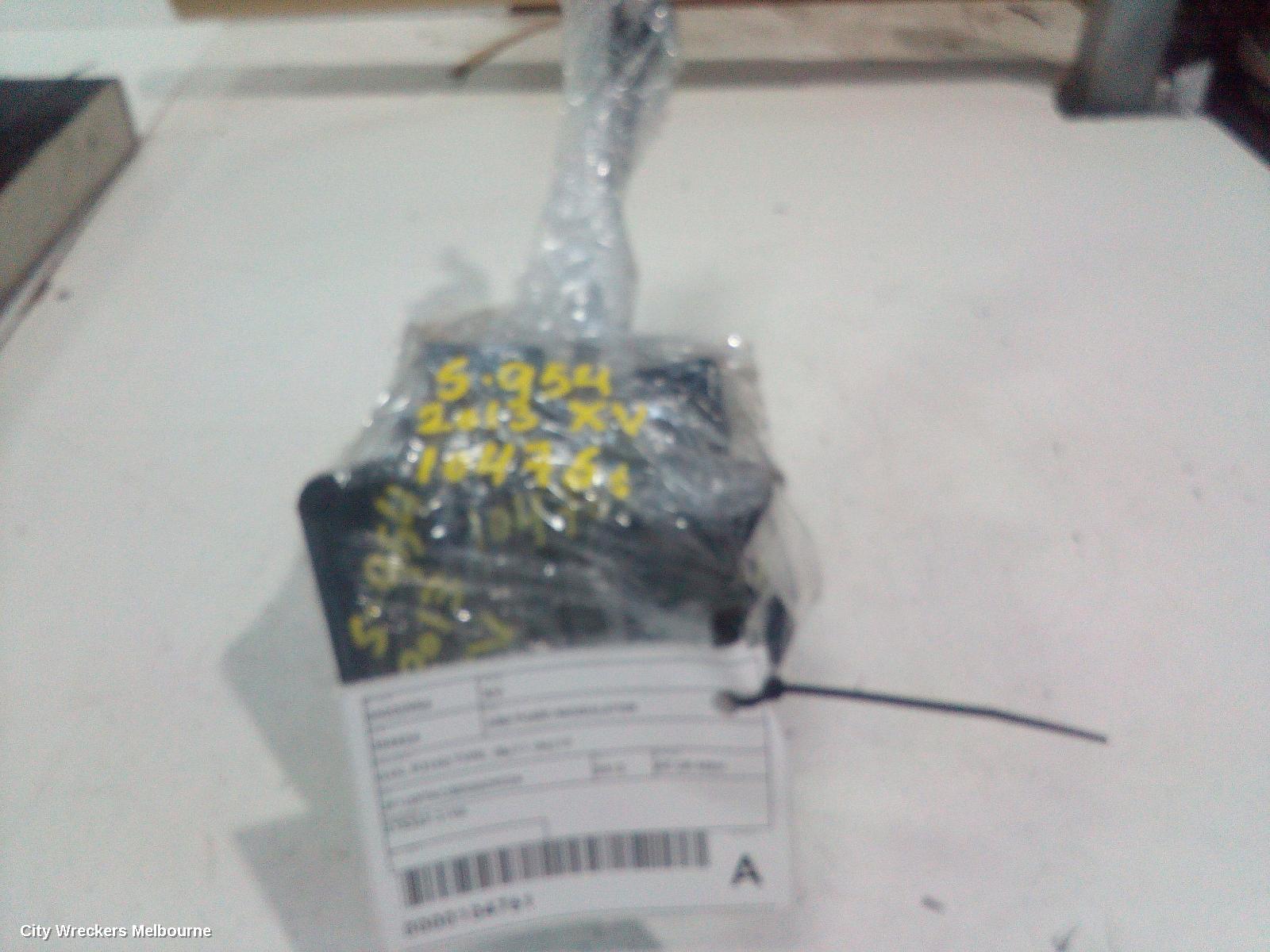 SUBARU XV ABS PUMP/MODULATOR, G4X, FJ190 TYPE, 08/2011 - 04/2017