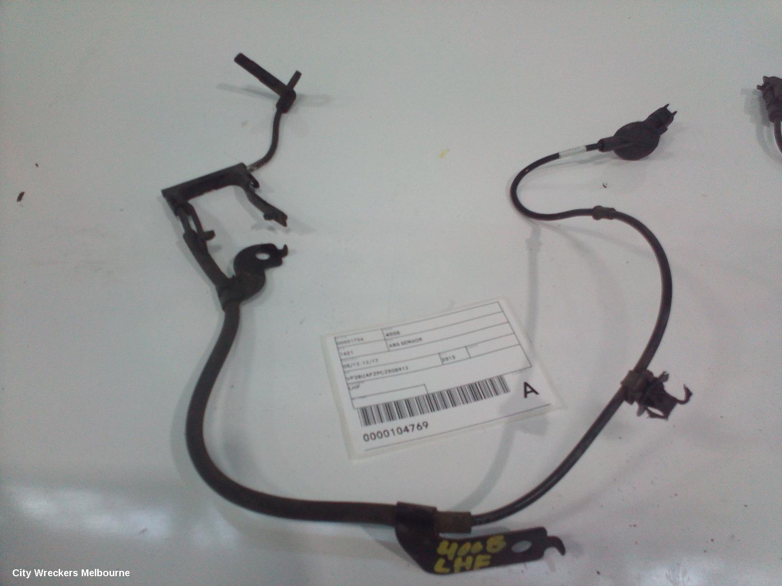 PEUGEOT 4008 ABS SENSOR, 05/2012 - 12/2017