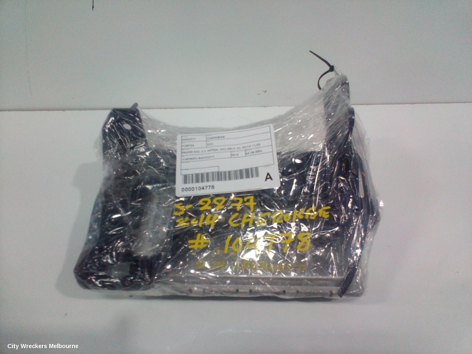 JEEP CHEROKEE ECU, ENGINE ECU, 3.2, PETROL, ECU ONLY, KL, 02/2014 - 11/2022