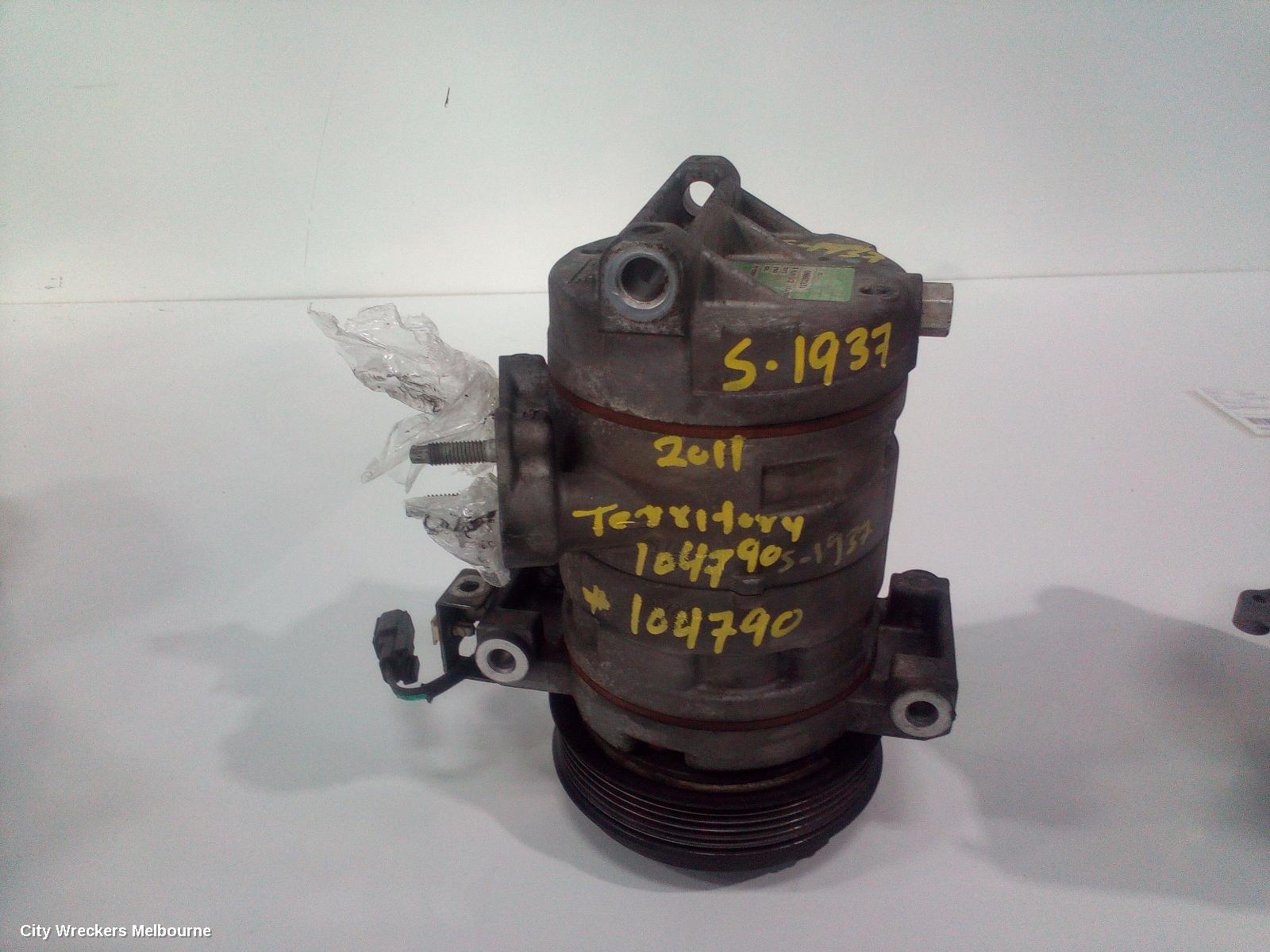 FORD TERRITORY A/C COMPRESSOR, SZ MKI-MKII, 4.0, PETROL, 05/2011 - 12/2016