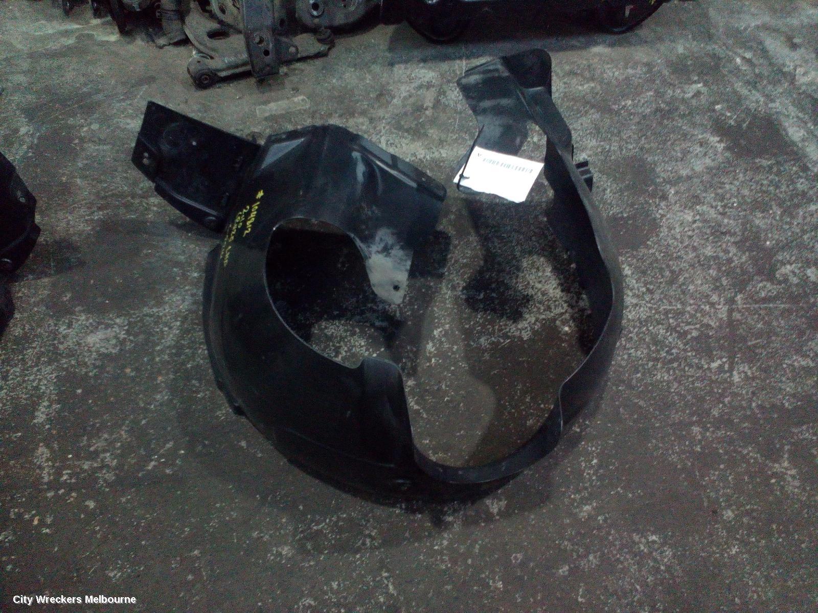 HOLDEN CRUZE LEFT GUARD LINER, FRONT, JG, 03/2009 - 02/2011