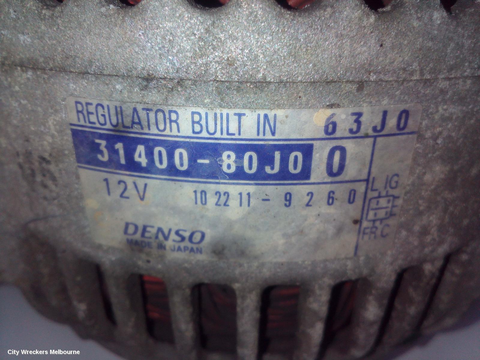 SUZUKI SWIFT ALTERNATOR, 1.6, RS416, 09/2006 - 12/2010