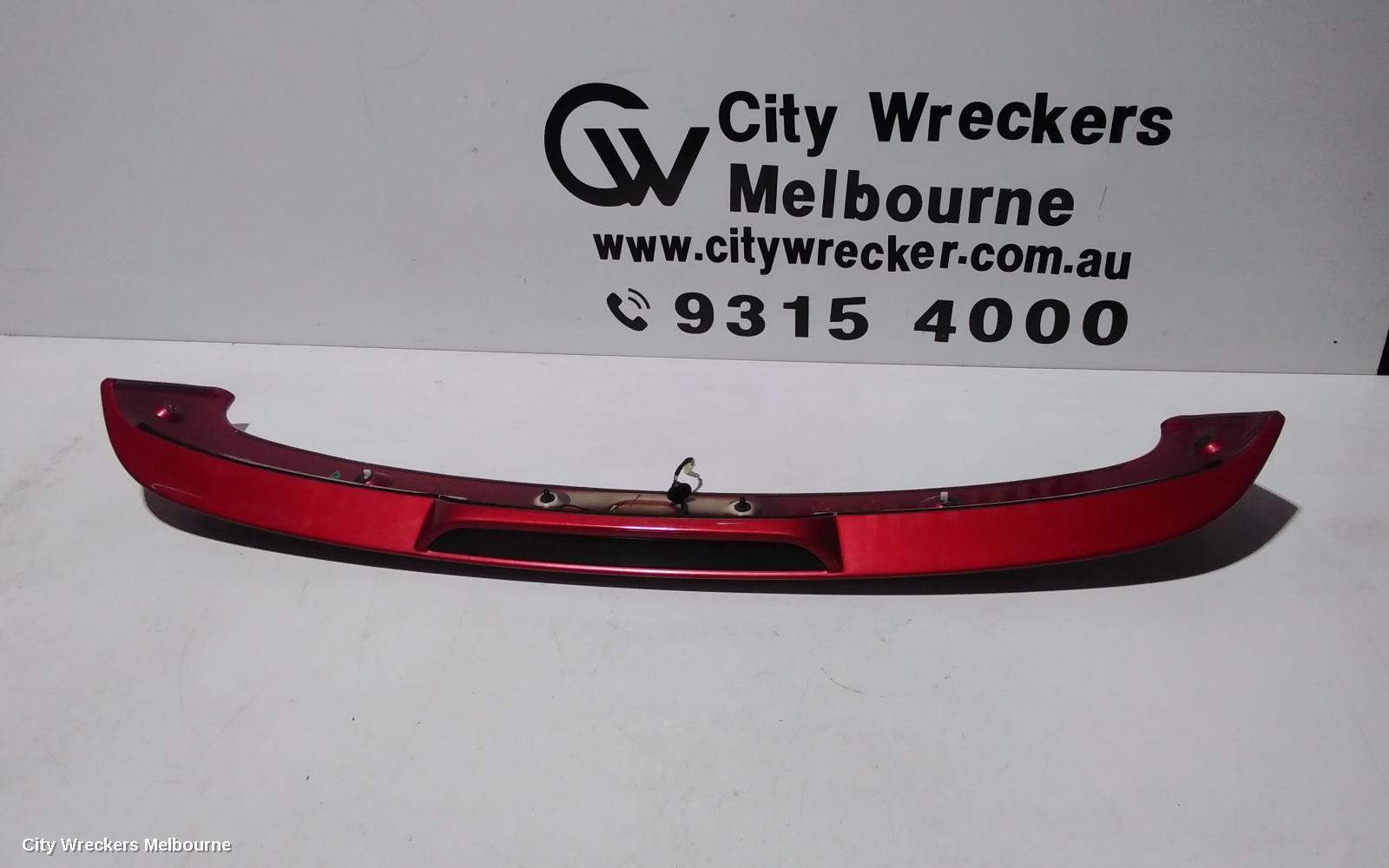MG ZS REAR SPOILER, AZS1, 09/2017 - 06/2025