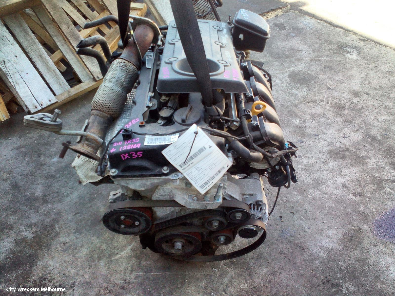 HYUNDAI IX35 ENGINE, PETROL, 2.0, G4KD, LM SERIES, 11/2009 - 08/2013