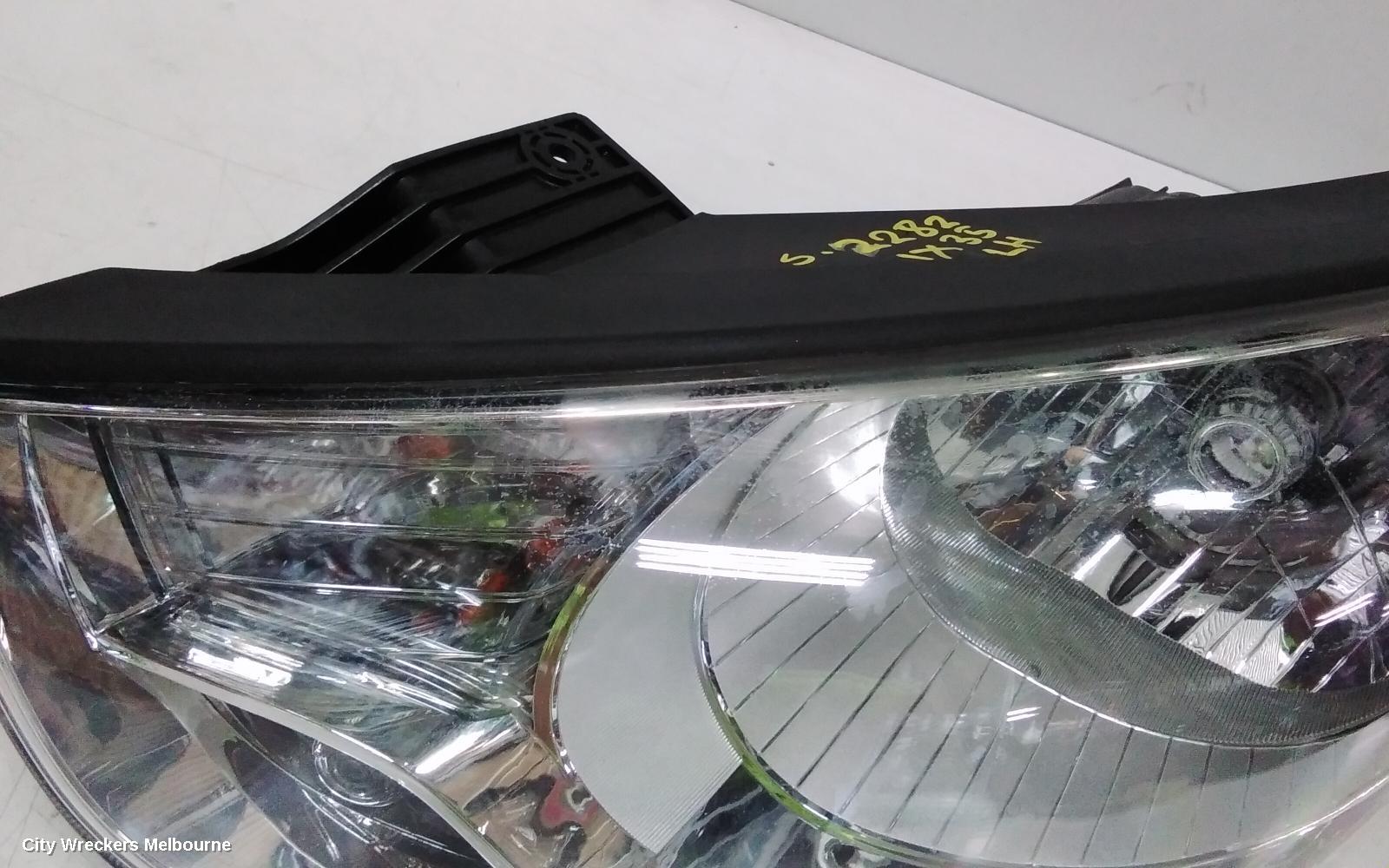 HYUNDAI IX35 LEFT HEADLAMP, LM SERIES, KOREAN BUILT (VIN KMHJ), 11/2009 - 09/2013