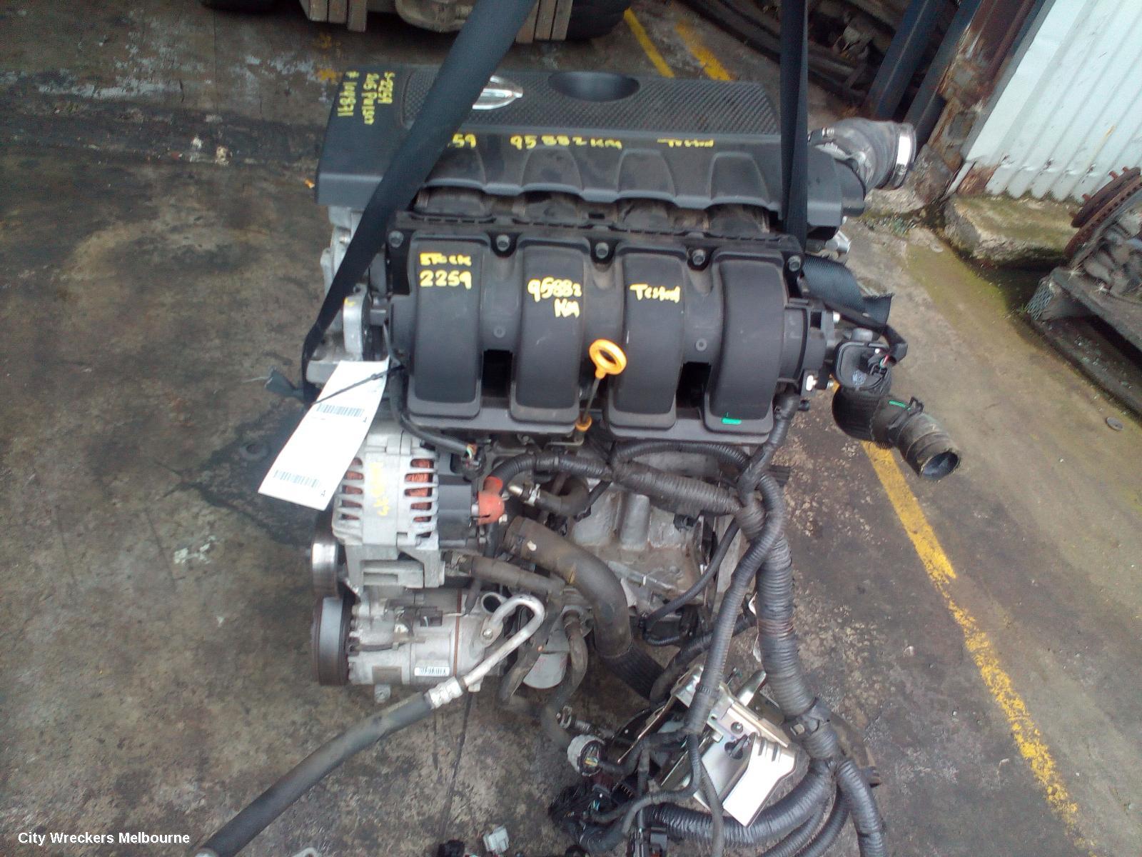 NISSAN PULSAR ALTERNATOR, PETROL, 1.8, MRA8DE, B17/C12, 12/2012 - 12/2017