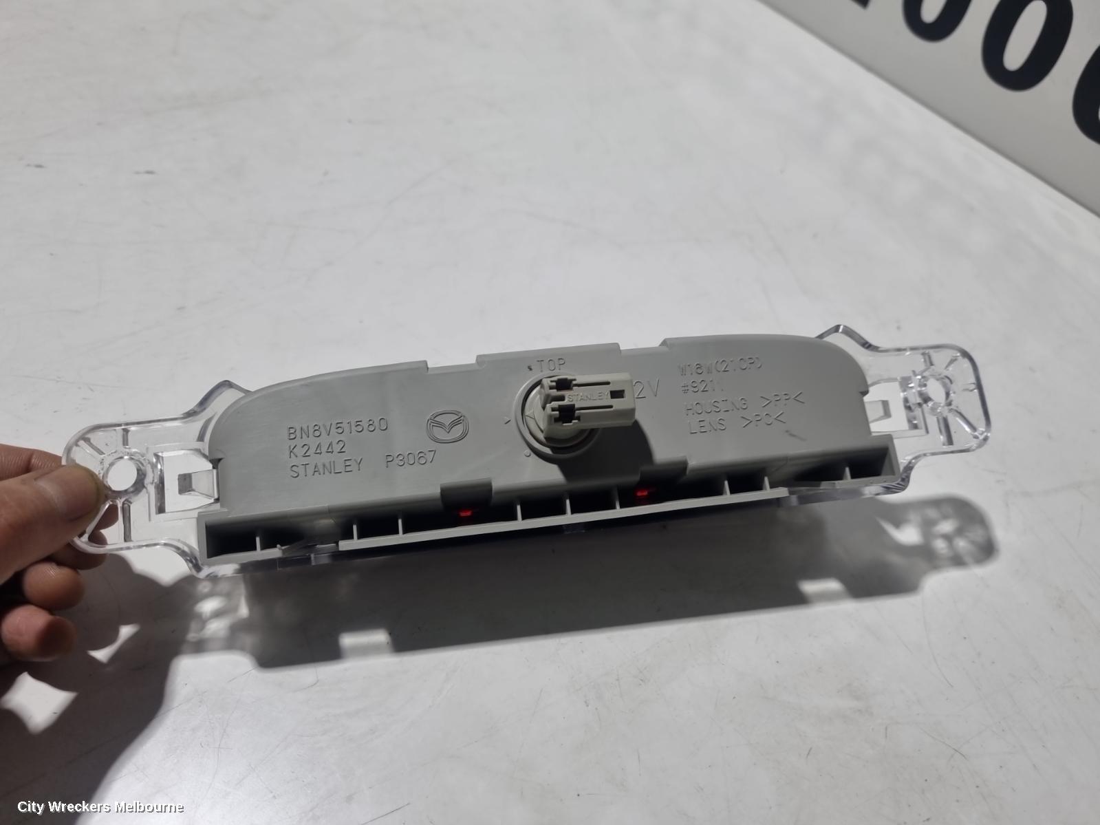 MAZDA 3 HIGH LEVEL STOPLIGHT, BK 10/2003 - 04/2009