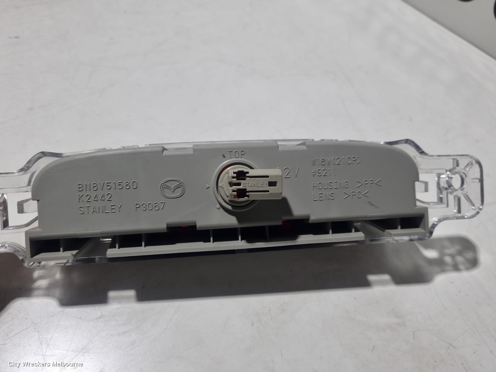 MAZDA 3 HIGH LEVEL STOPLIGHT, BK 10/2003 - 04/2009